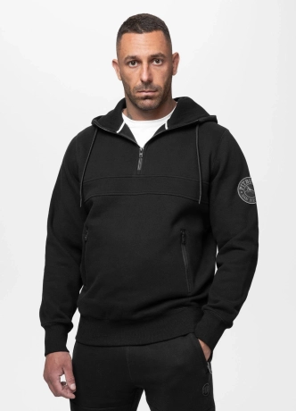 Bluza męska z kapturem Pit Bull Gibson czarna
