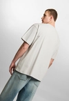 Koszulka męska t-shirt Prosto Damage Target szara