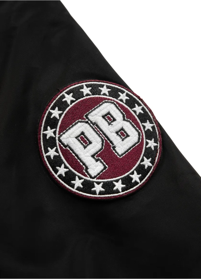 Kurtka damska wiosenna Pit Bull Tequila 3 baseball jacket 25 czarna