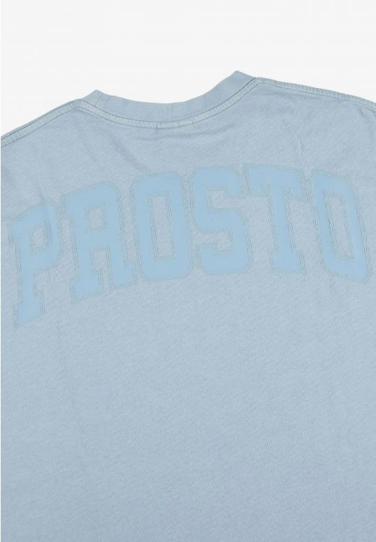 Koszulka męska t-shirt oversize Prosto Zont jasno niebieska