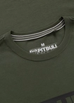Koszulka męska T-Shirt Pitbull Hilltop ciemno zielona
