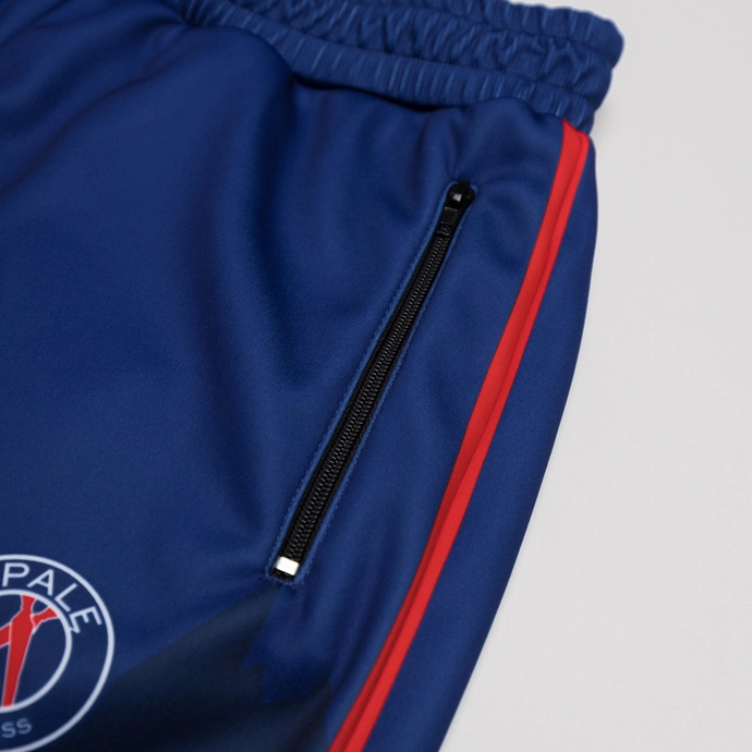 Spodnie męskie dresowe Dudek P56 Palę Sobie Grass Lion Football granatowe