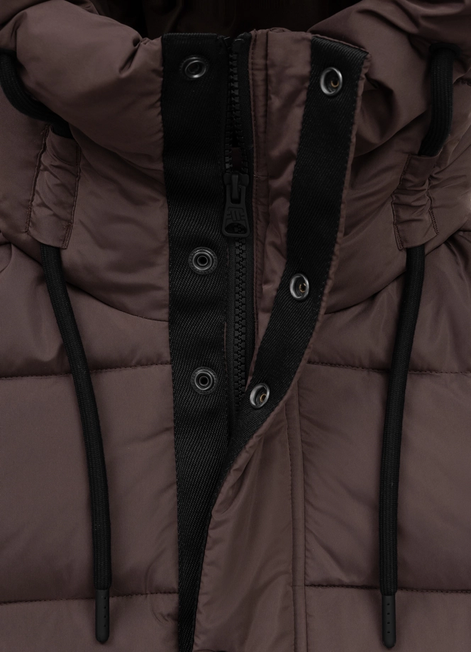 Kurtka damska zimowa Pit Bull Amalia brązowa