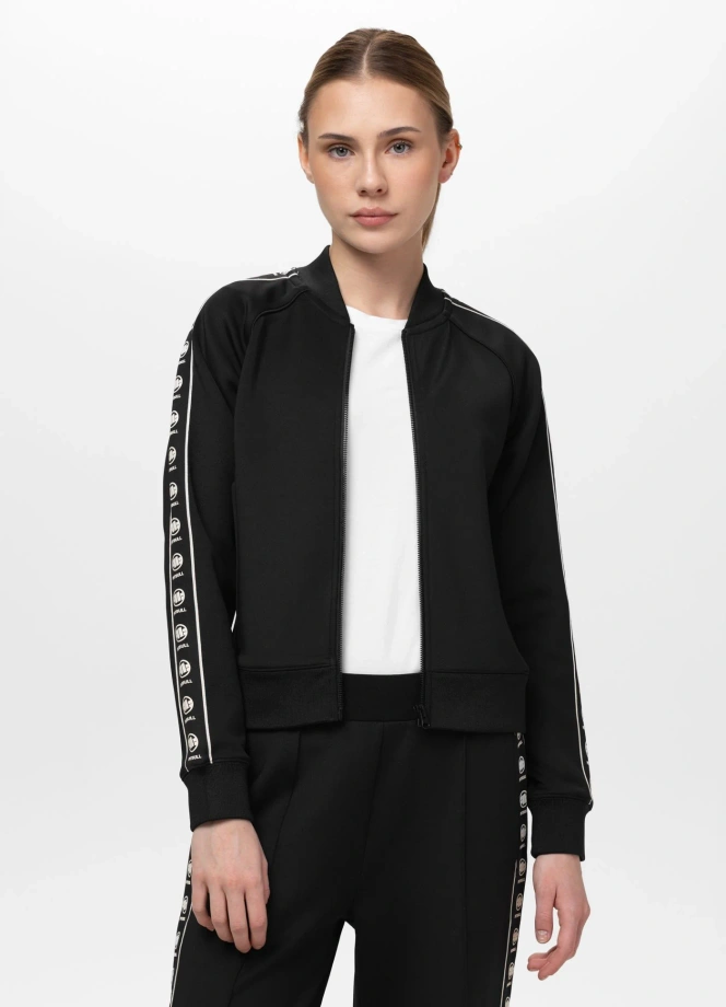 Komplet dresowy damski Pitbull Verona Wide Leg czarny