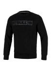 Bluza męska Pitbull Pit Bull Hilltop 24 crewneck czarno/czarna