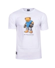 Koszulka męska t-shirt Środowisko Miejskie MMA Bear biała