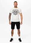 Koszulka męska T-Shirt Pit Bull Pitbull Oldschool Razor Slim Fit biała