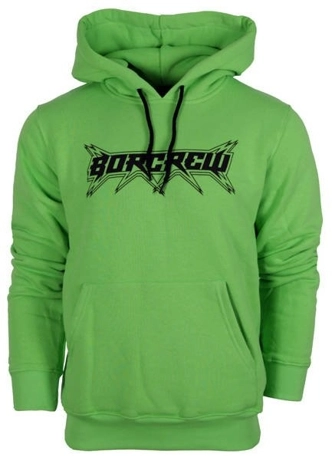 Bluza z kapturem BOR Star hoody neon green