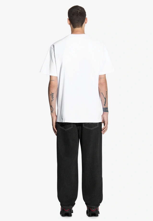 Koszulka męska t-shirt Prosto Plurt biała