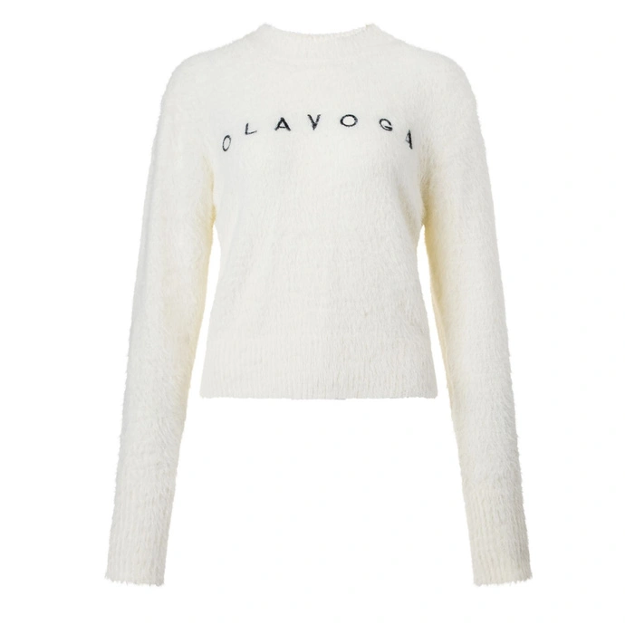 Sweter damski Olavoga PAUSE ecru