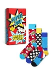 Skarpety Happy Socks 3-Pack Super Dad Socks Gift Set