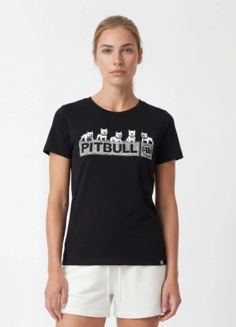 Koszulka t-shirt damska Pit Bull Pitbull Softbite czarna