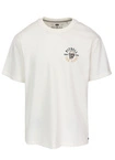Koszulka męska T-Shirt oversize Pitbull Skull Logo Loose Fit biała