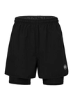 Spodenki sportowe 2w1 Pit Bull Sport czarne