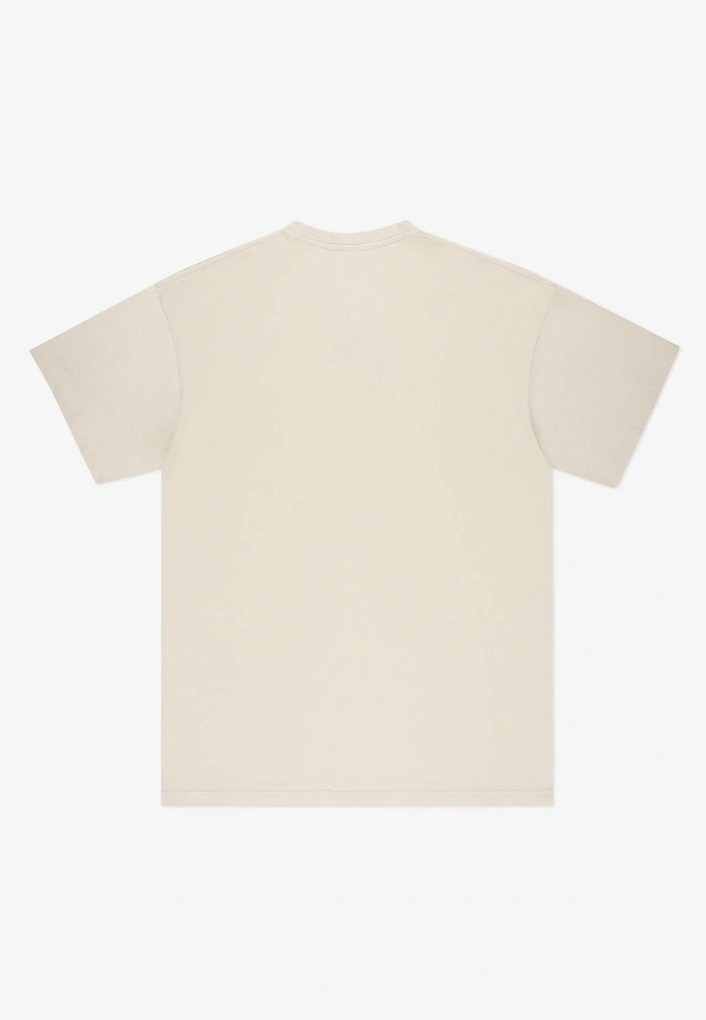 Koszulka męska t-shirt oversize Prosto Box 2.0 beżowa