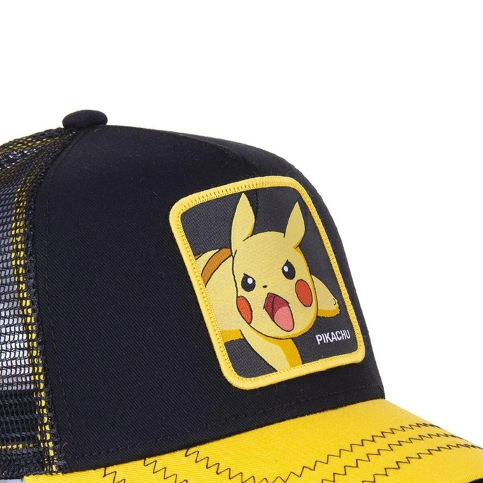 Czapka z daszkiem Capslab Pikachu czarna