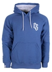 Bluza męska z kapturem Ciemna Strefa CS Reglan Sleeves hooded niebieska