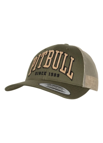 Czapka z daszkiem Snapback Trucker Pit Bull Pitbull Norton zielona