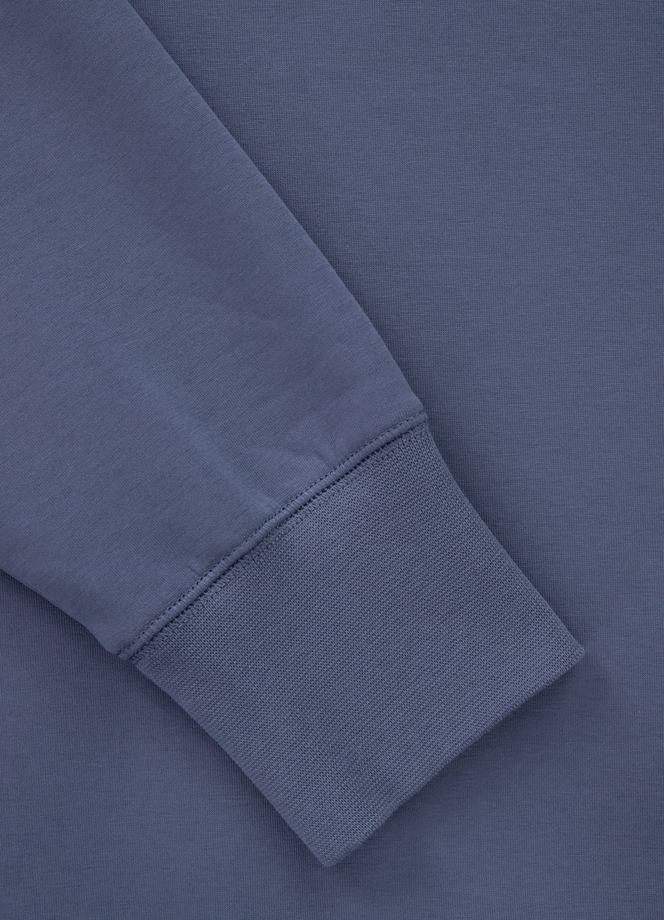 Bluza męska bez kaptura Pitbull Pit Bull Sampson niebieska