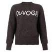 Sweter damski Olavoga VILLA brązowy