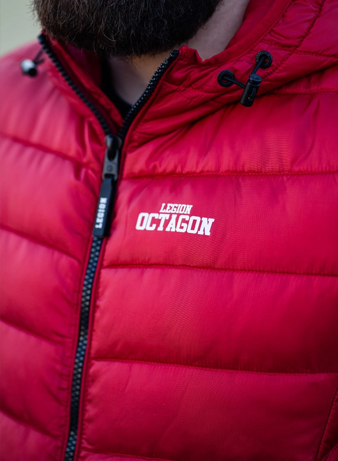 Kurtka zimowa męska Legion Octagon Florida czerwona