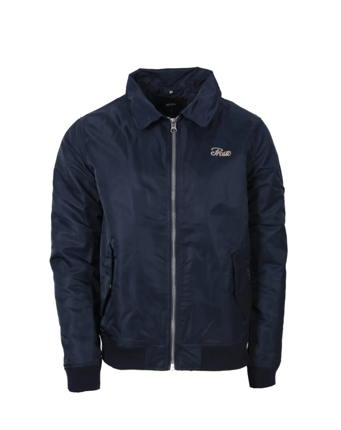 Kurtka zimowa męska Prosto Klasyk Bomber granatowa