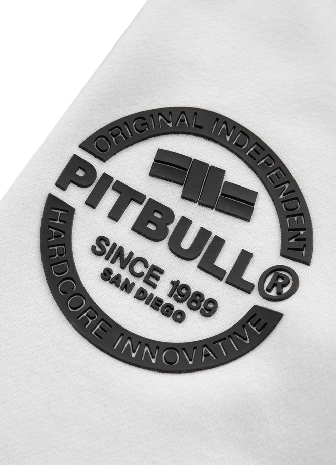 Bluza Pitbull Pit Bull Sherwood crewneck biały
