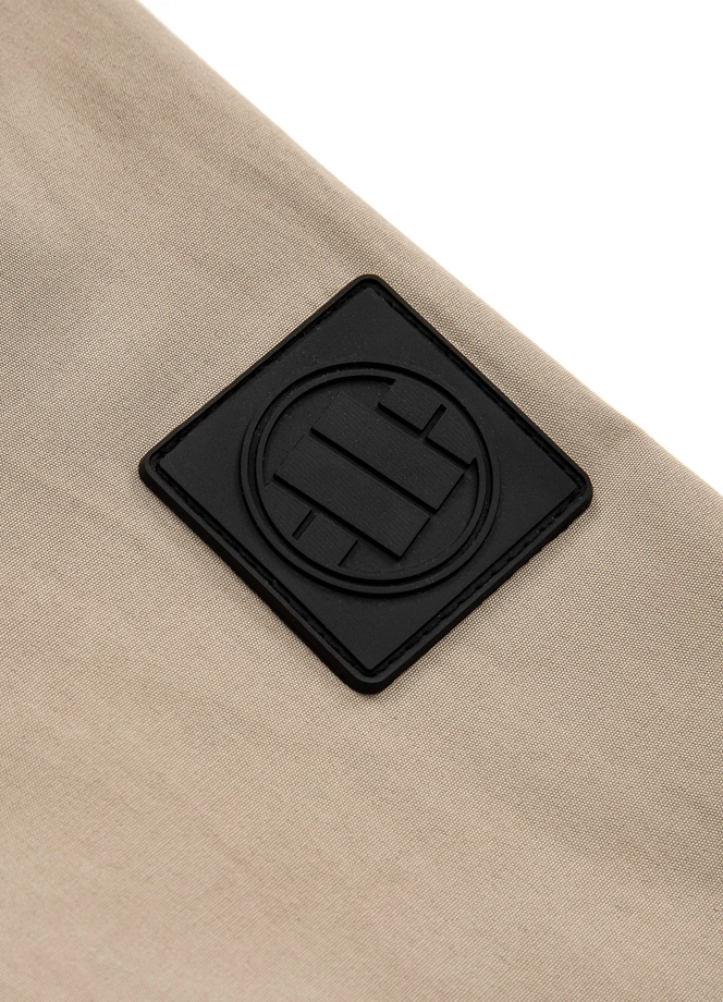 Kurtka męska przejściowa wiosenna Pit Bull Arillo wiatrówka sand