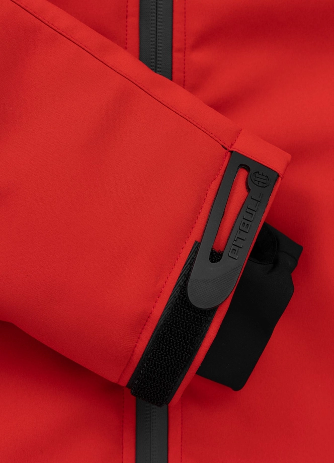 Kurtka męska zimowa Pit Bull Softshell Rockfish 25 czerwona