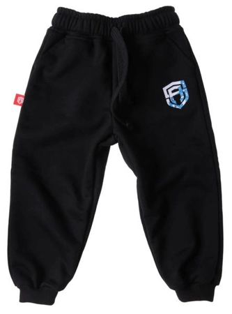 Spodnie dresowe dziecięce Street Autonomy Many Logo black