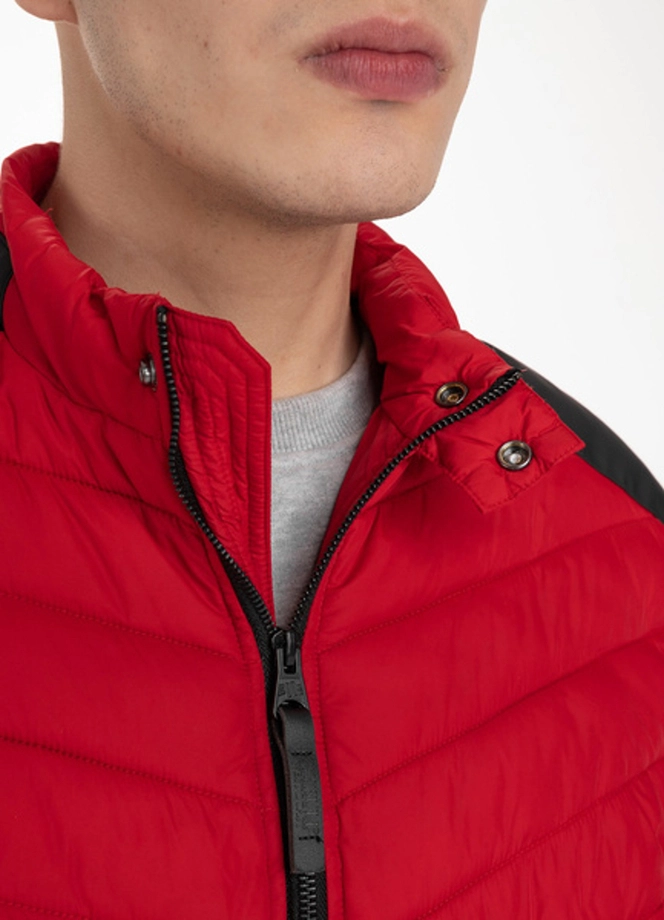 Kurtka przejsciowa Pit Bull Vickers Jacket red/black