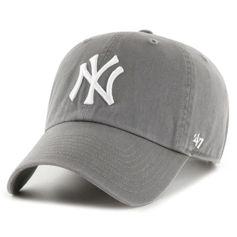 Czapka z daszkiem 47 Brand New York Yankees W/No Loop Label Clean Up szara