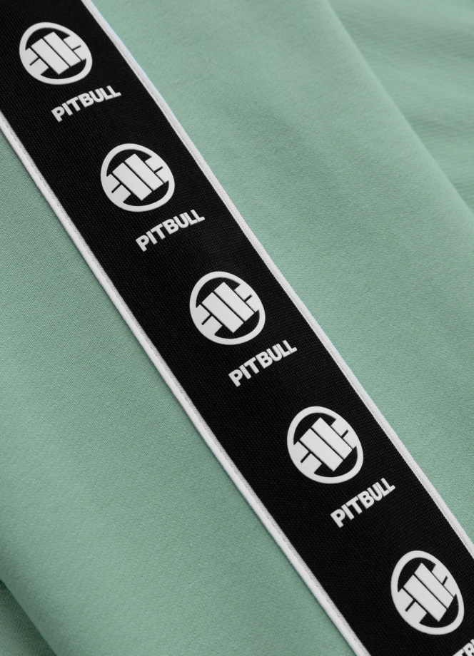 Komplet dresowy męski Pitbull Pit Bull Tape Nugget miętowy zielony