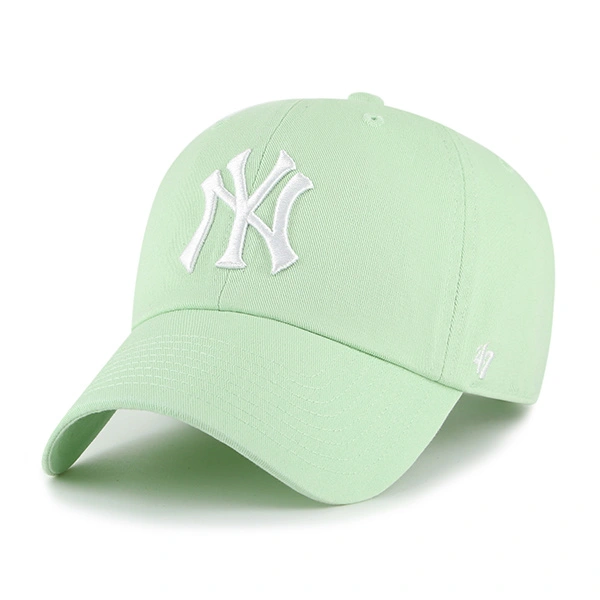 Czapka z daszkiem 47 Brand New York Yankees Aloe Clean Up jasno zielona