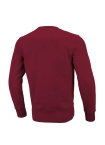 Bluza meska Pitbull Pit Bull Hilltop Terry 23 crewneck bordowa