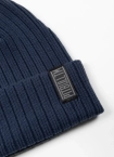 Czapka zimowa Pitbull Beanie Silvas Pitbull TM granatowa