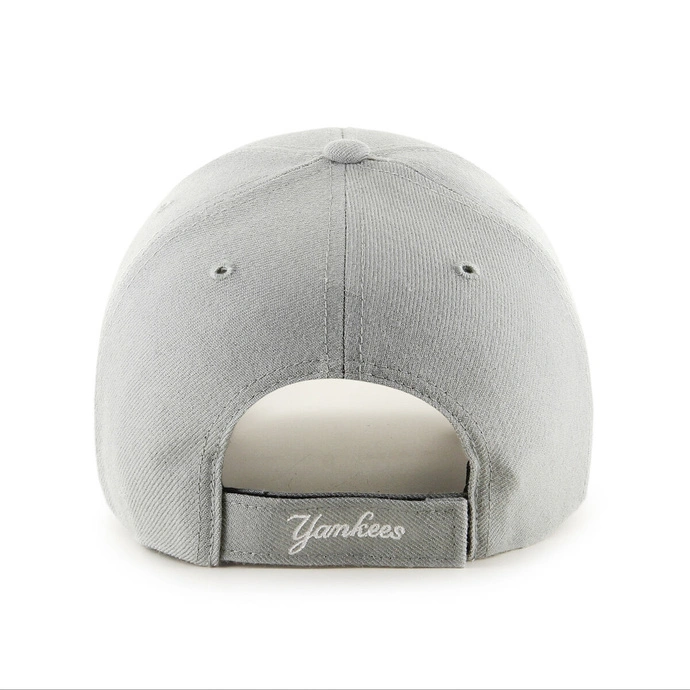 Czapka z daszkiem 47 Brand New York Yankees Snapback MVP jasna szara