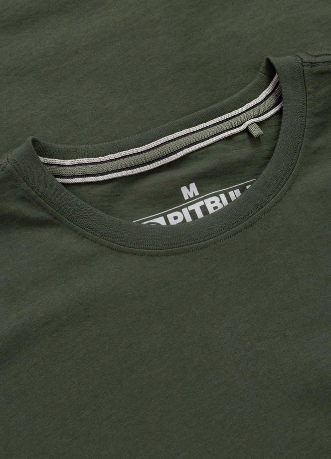 Koszulka męska T-Shirt Pit Bull Pitbull Troublemaker ciemno zielona