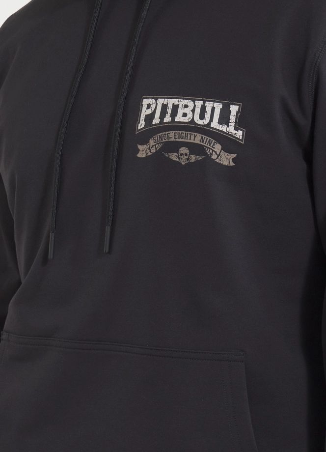 Bluza męska z kapturem Pitbull Pit Bull Troublemaker czarna
