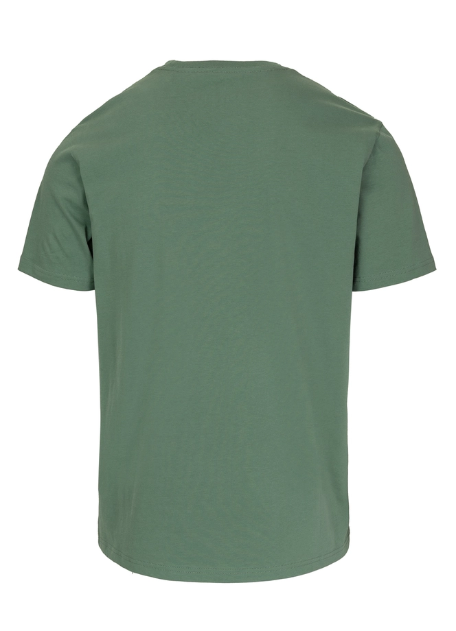 Koszulka męska T-Shirt Pit Bull Pitbull Small Logo 25 miętowa zielona