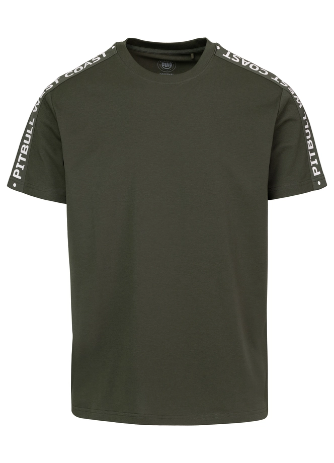 Koszulka męska T-Shirt Pitbull West Coast Tape zielona