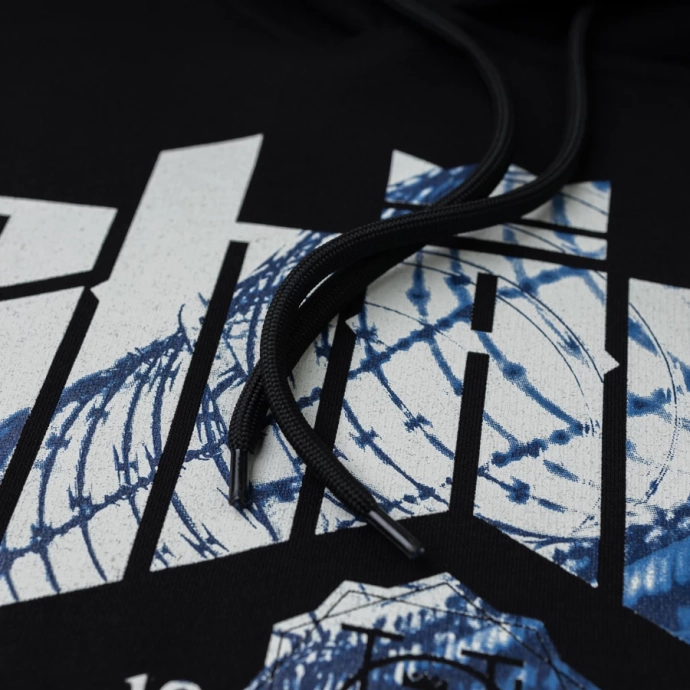 Bluza męska z kapturem Chada Proceder Prison Fence czarna