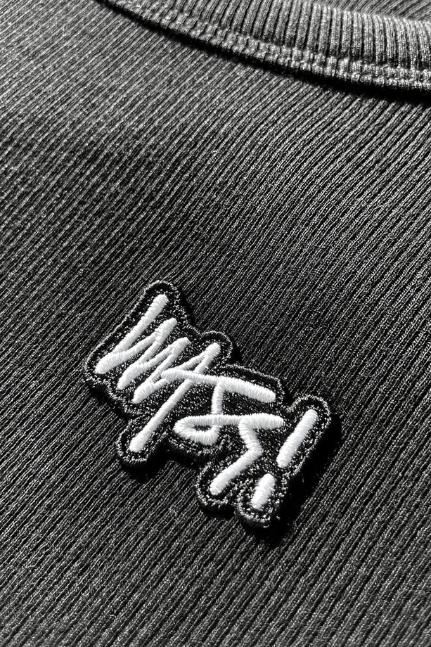 Koszulka męska Tank Top Mass Dnm Signature Patch czarna