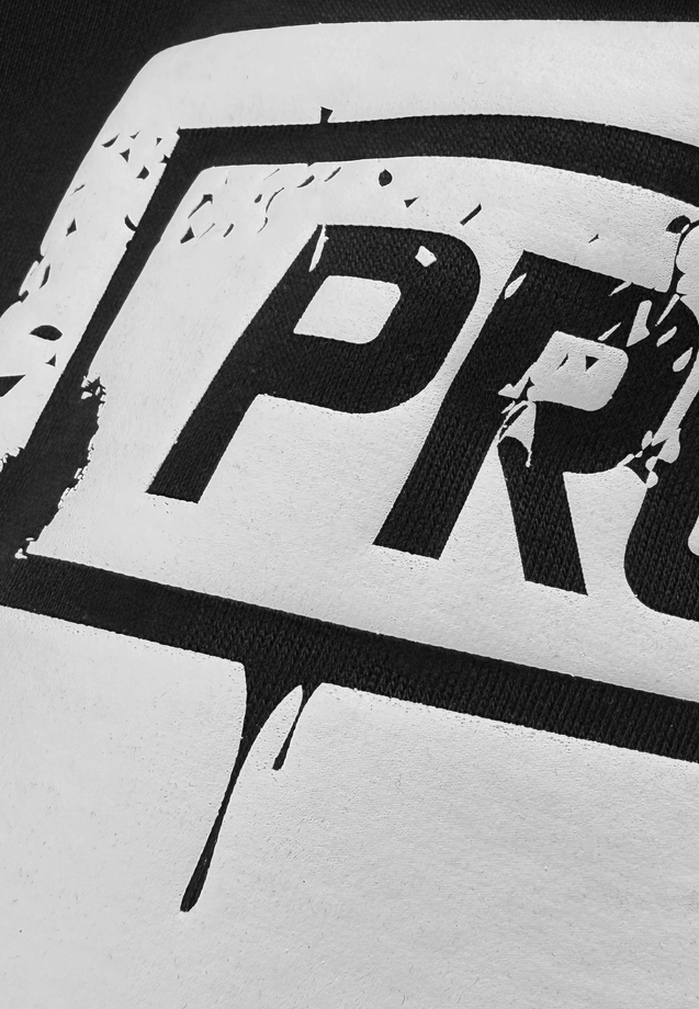 Komplet dresowy męskie oversize Prosto Splash Shield Mini czarny
