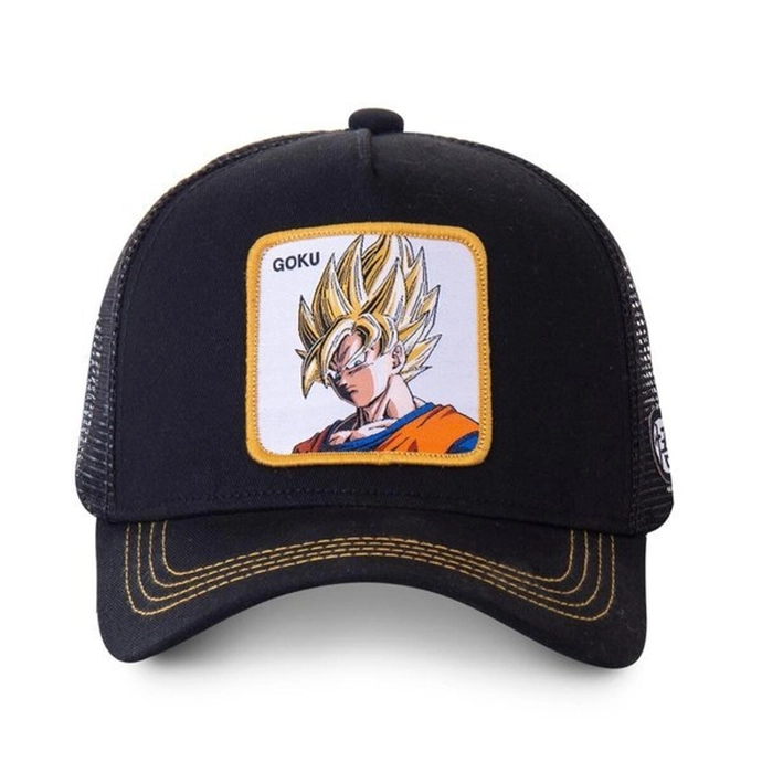 Czapka z daszkiem Capslab Dragon Ball Goku czarna