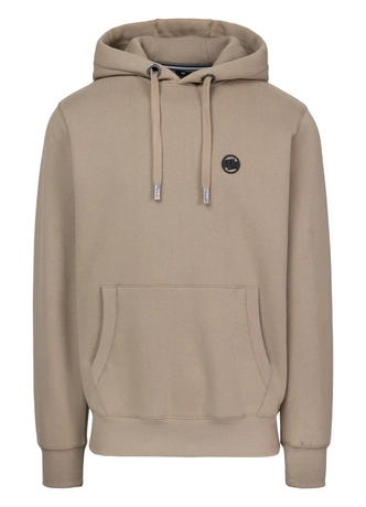 Bluza męska z kapturem Pit Bull Small Logo 25 beżowa