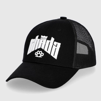 Czapka z daszkiem Chada Kastet Logo Trucker czarna