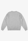 Bluza męska Prosto Infinity Logo crewneck szara