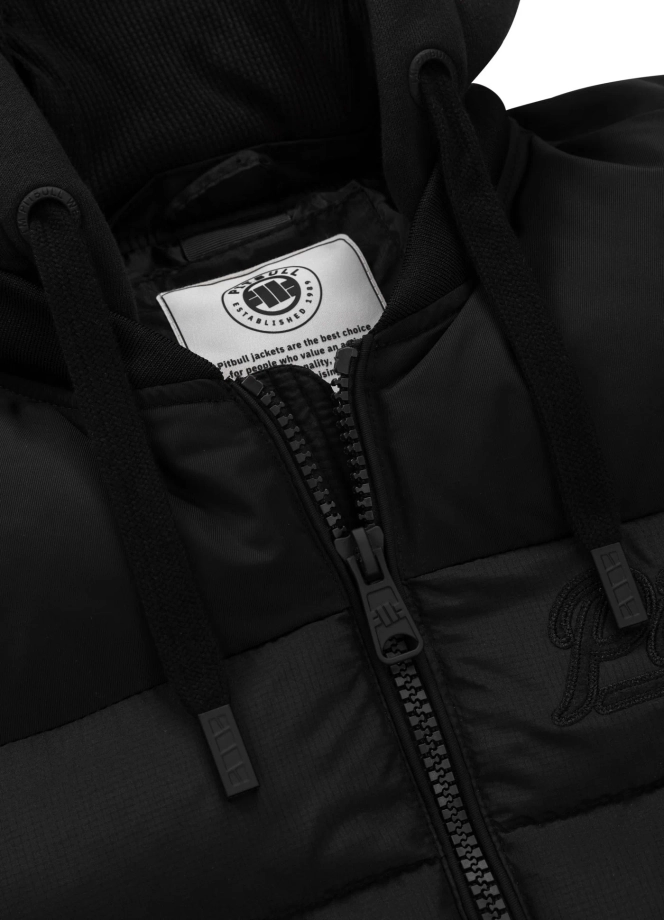 Kurtka zimowa męska Pit Bull Hidden 25 czarno/czarna