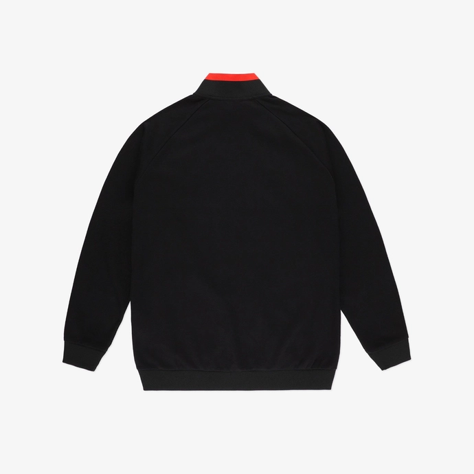 Bluza męska ze stójką Tracktop Prosto Klasyk Icool czarna